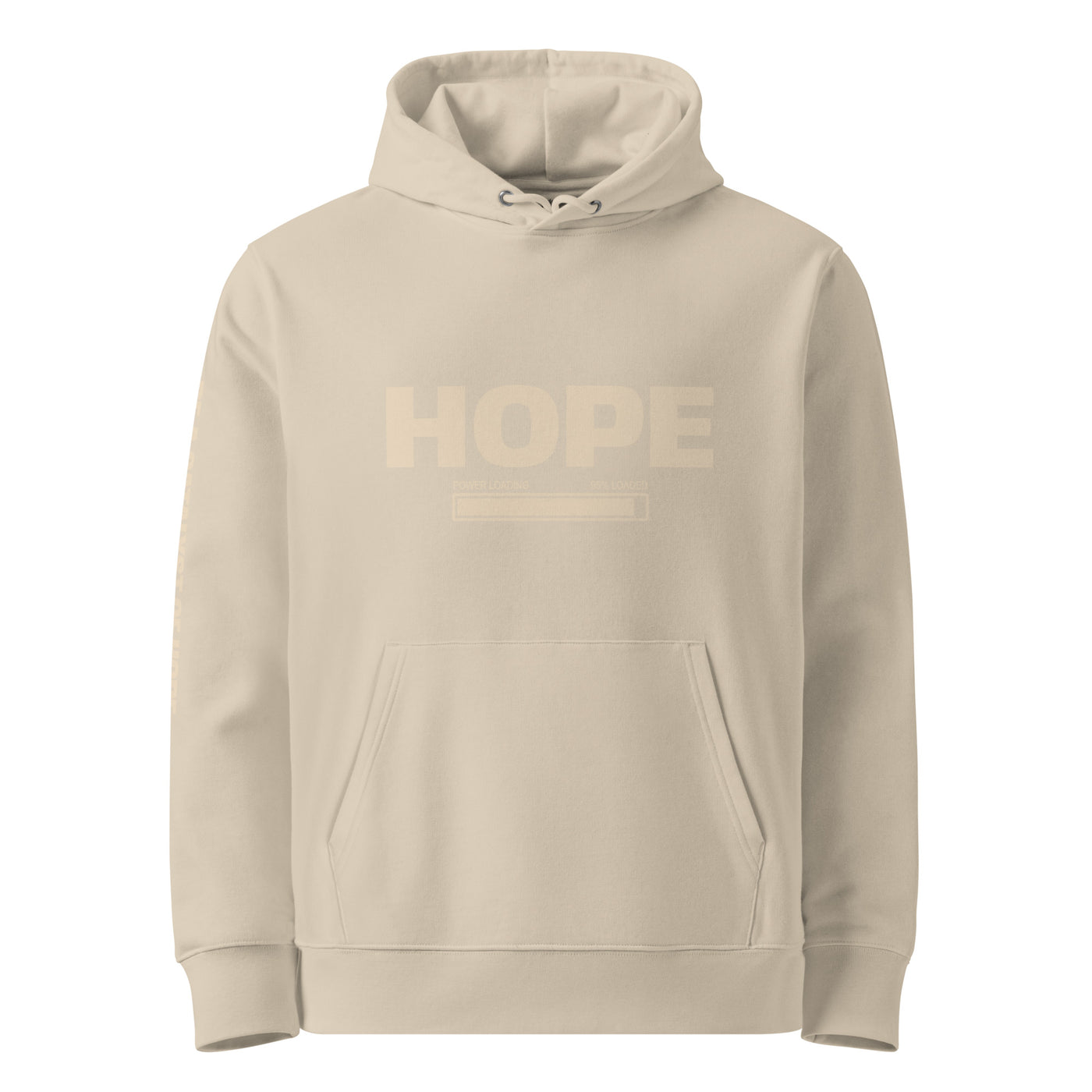 Signature HOPE Loading Organic Hoodie in Dusty Desert