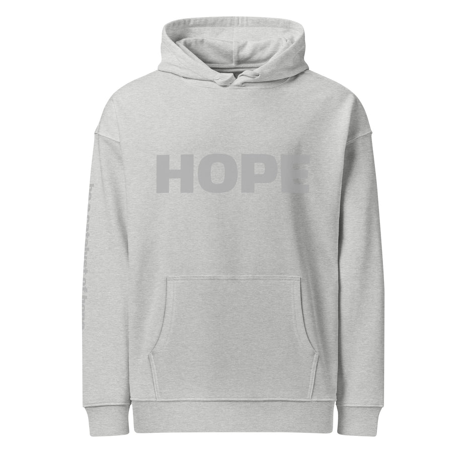 Signature Hope Loading Hoodie in arctic gray