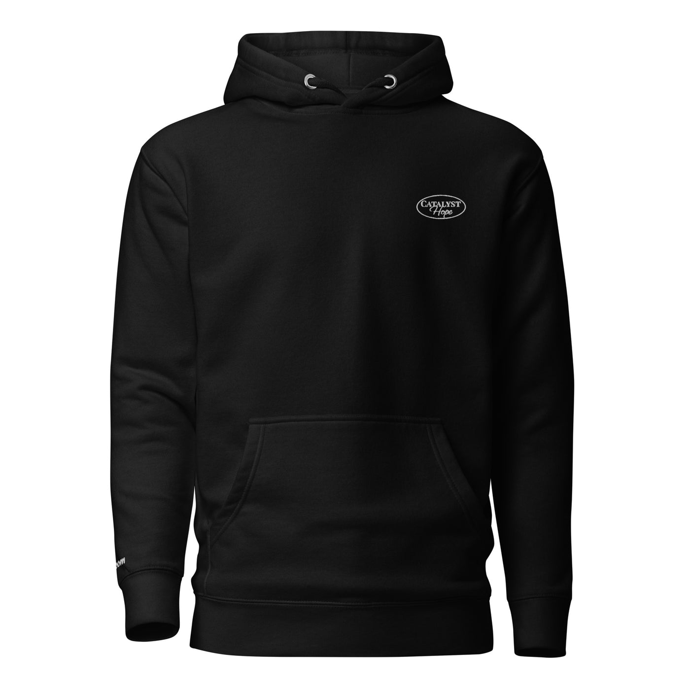 Statement Bloom Hoodie (bone embroidery)