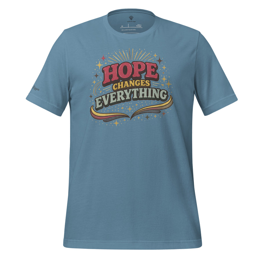 Hope Changes Everything Bold Unisex Tee