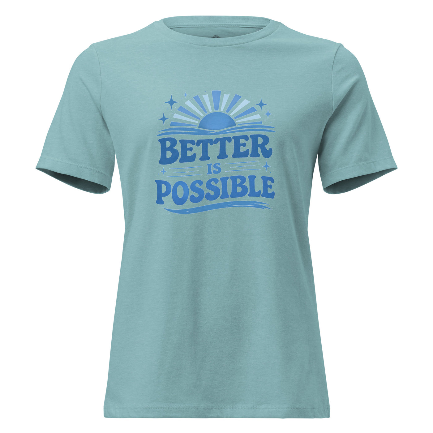 Blue Better is Possible Women's Cut Tee