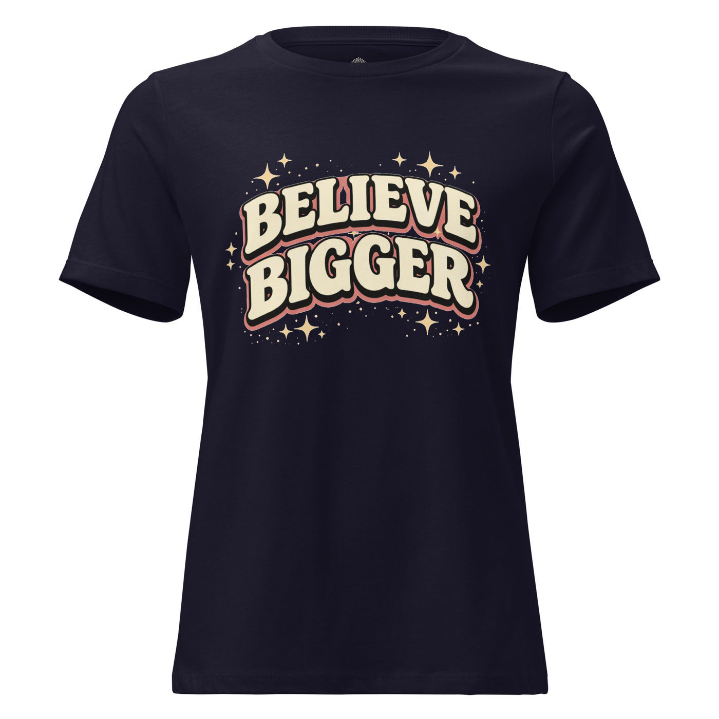 Believe Bigger Neutral Women's Cut Tee