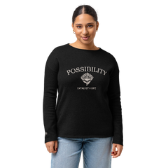 Signature POSSIBILITY knitted women's sweater in black