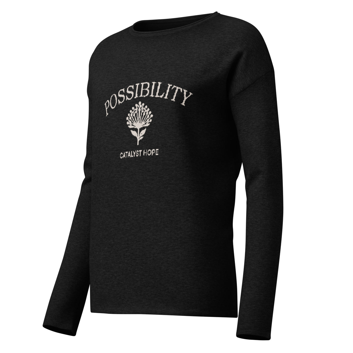 Signature POSSIBILITY knitted women's sweater in black